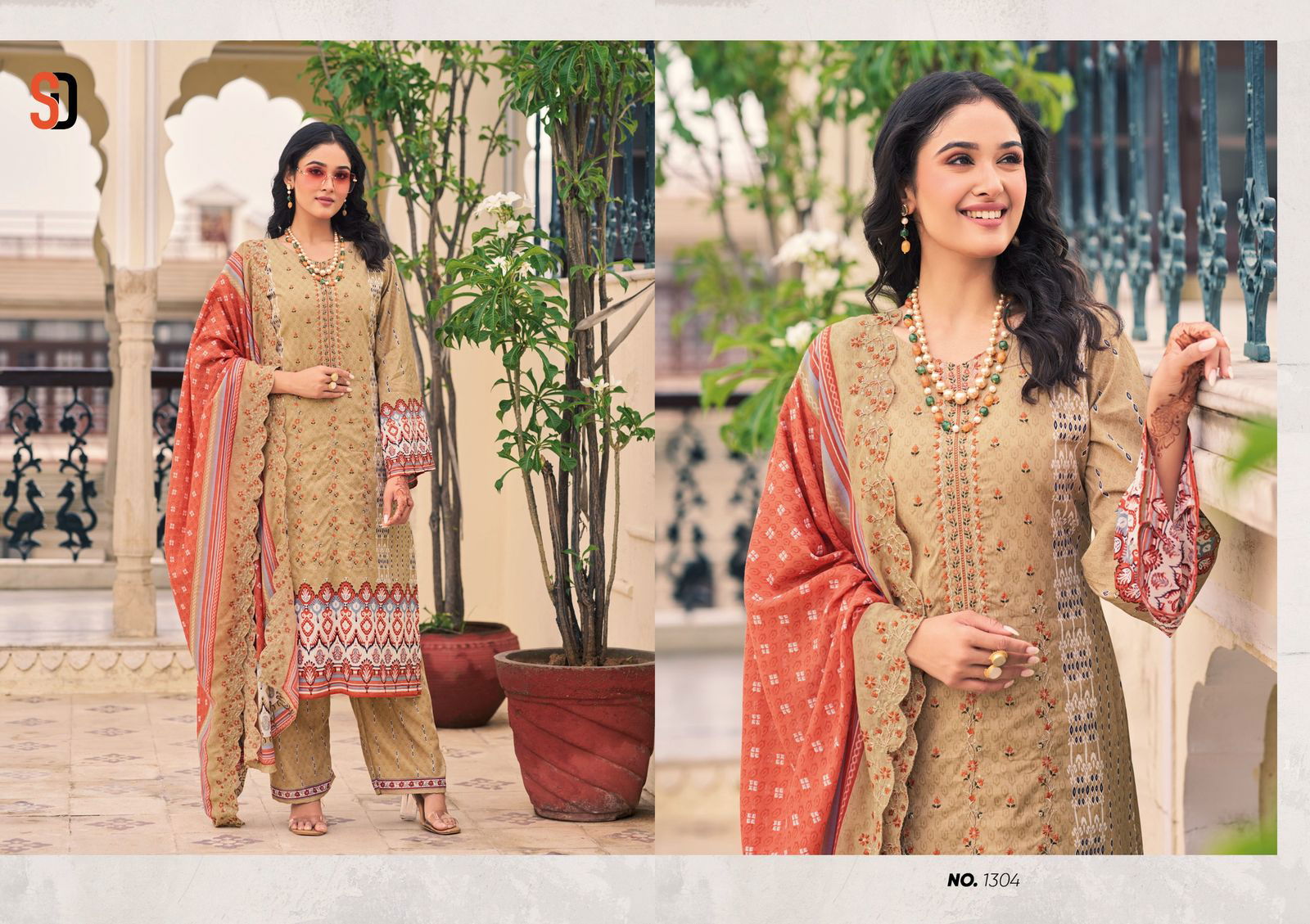 Bin Saeed Vol 13 By Shraddha Designer Cotton Dress Material Exporters In India